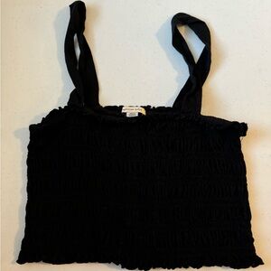 AE Cropped Smocked Tank Top